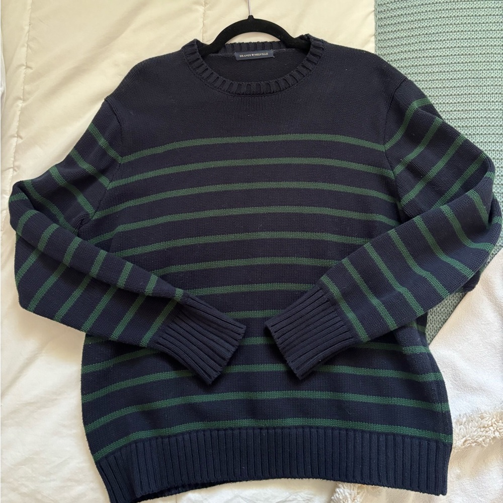 Stripped Knit Sweater